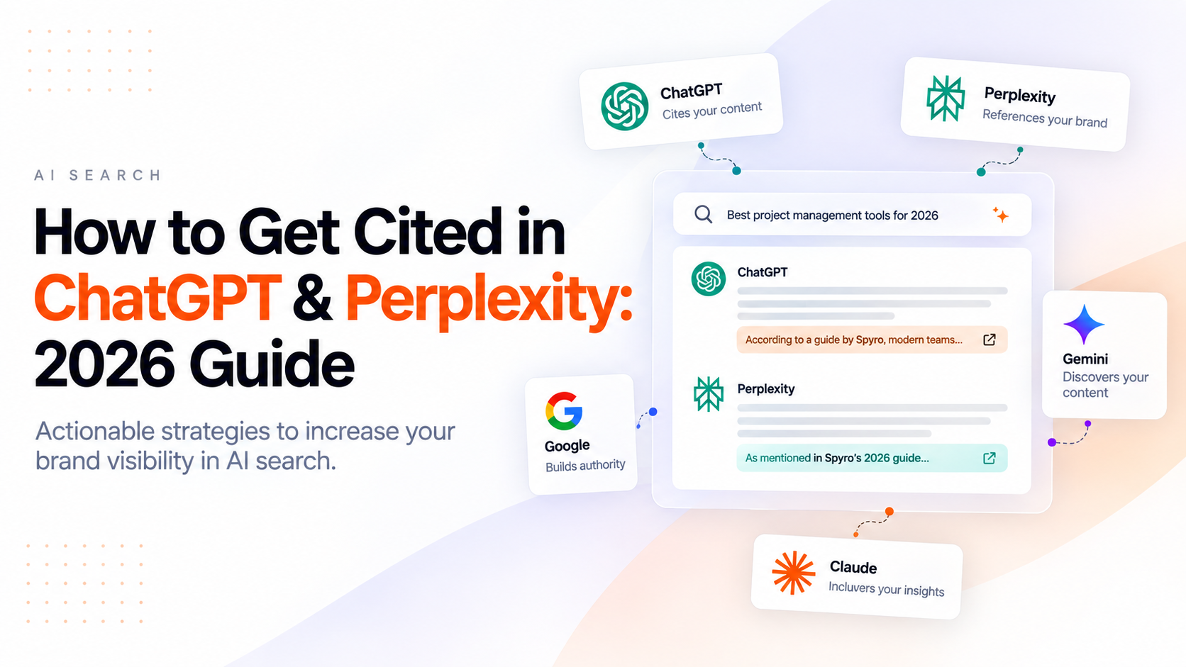 How to Get Cited in ChatGPT & Perplexity: 2026 Guide